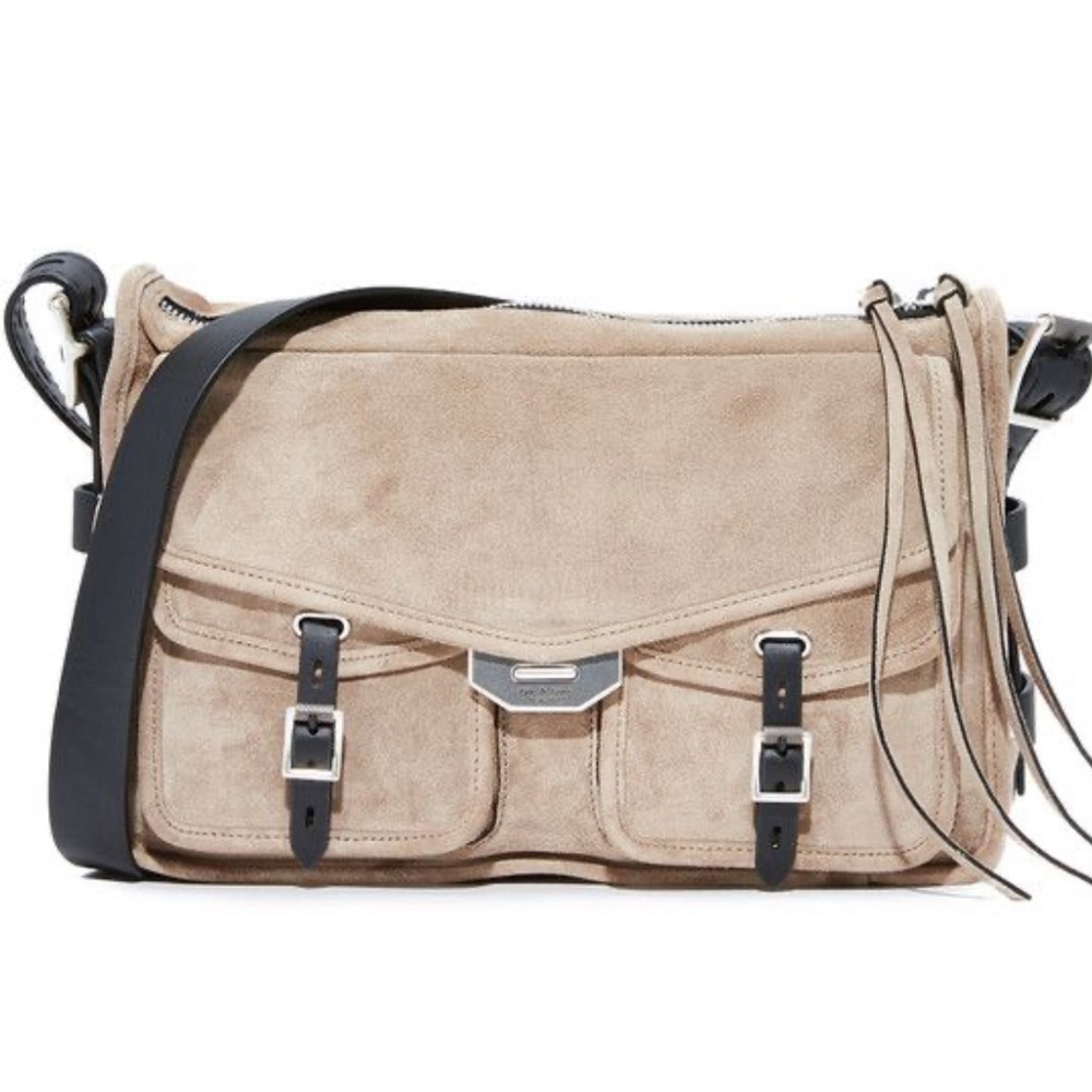 RAG & BONE Large Suede Field Handbag